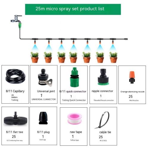 Greenhouse Spray Humidification Irrigation Spray Set