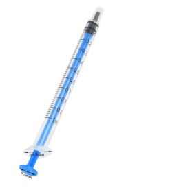 Plastic Syringe Used In Garden Industry To Measure Oil Quantity (Option: 1ml Blue Push Rod 1)